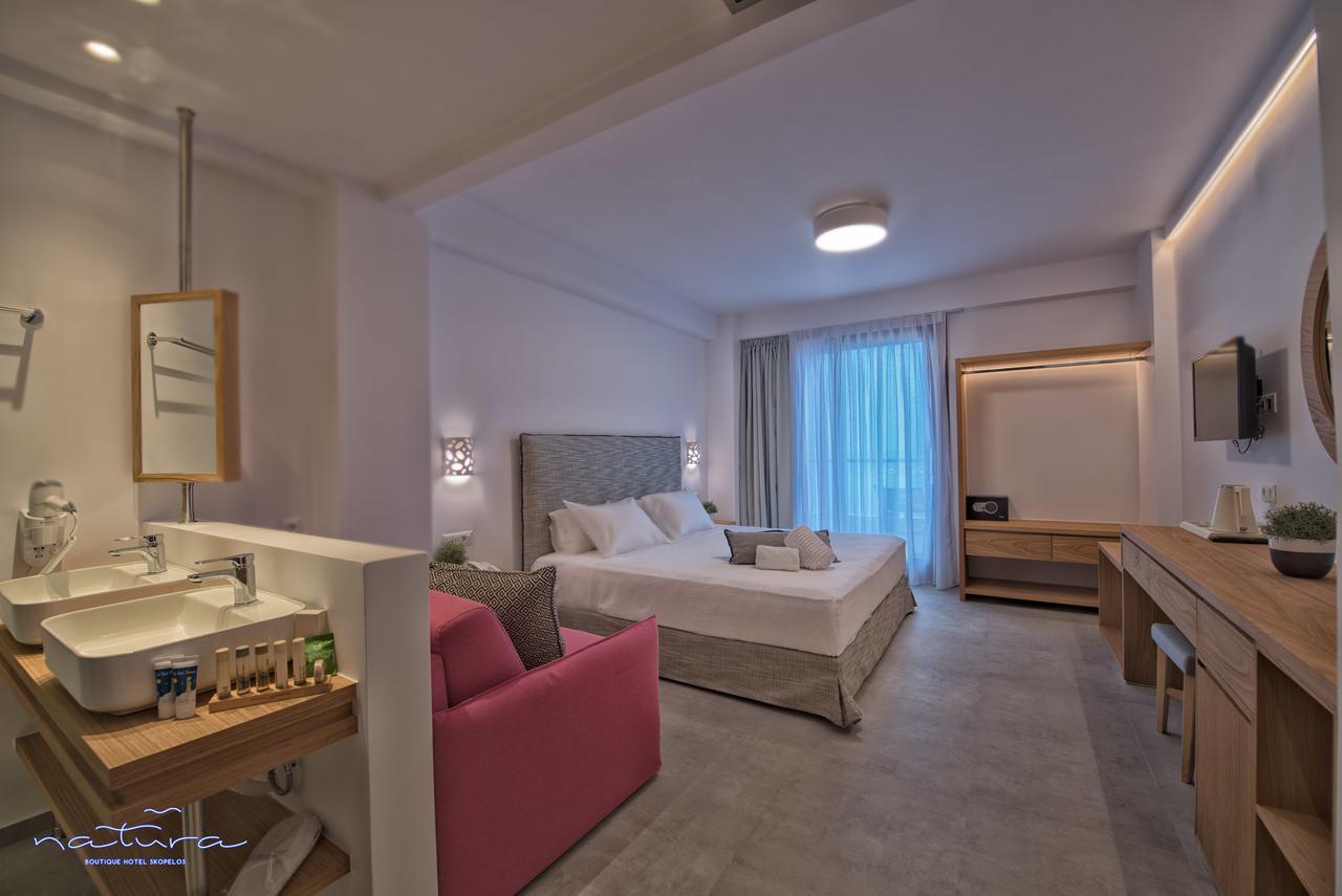 Natura Luxury Boutique Hotel Skopelos Loutraki  Exterior foto